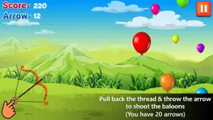 Balloon Shooting - Bow & Arrow