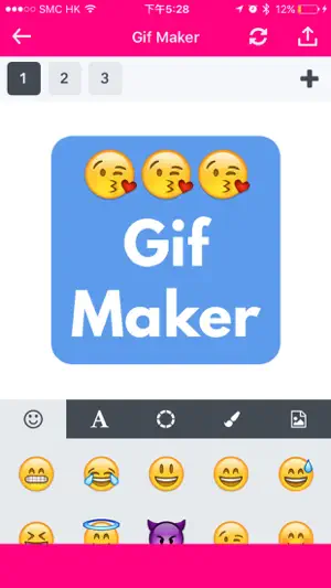 Gif Maker - 制作Gif动画表情符号及影片