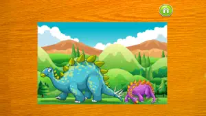 恐龙 难题 对于 童装 动画片 迪诺 拼图 游戏