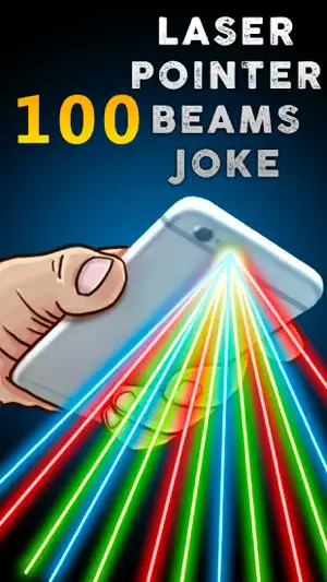 100激光笔光束笑话