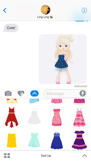 Dollup - 换装娃娃和穿衣打扮贴纸